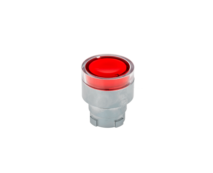 Головка кнопки с подсветкой, красный